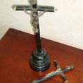 Deux crucifix Napoléon III