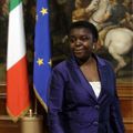 Madame Kyenge Cécile, une femme noire d'origine congolaise ministre dans le gouvernement italien d'Enrico Letta
