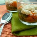 Salade estivale melon-poivron au sésame et à la feta