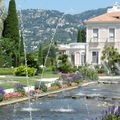 Visite aux jardins de la villa Rothschild