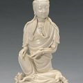 A Dehua porcelain figure of Guanyin - 19th Century