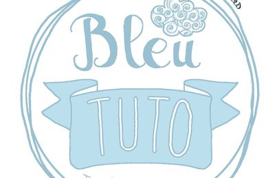 Bleu tuto # 02 - Petite moufle au tricot