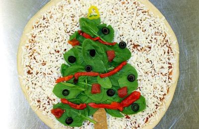 Et si on faisait une pizza pour Noël ? 