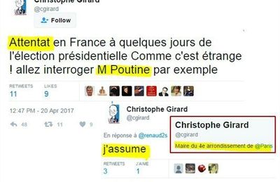 Attentat des Champs-Elysées: la sortie complotiste de l'élu PS Christophe Girard