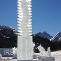 Concours de sculptures sur glace et neige, Valloire, janvier 2022