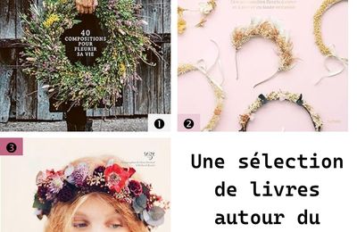 Une couronne de fleurs, des couronnes de fleurs