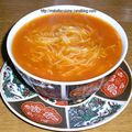 SOUPE express A LA TOMATE ET VERMICELLE 