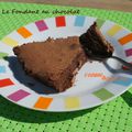 Le fondant au chocolat