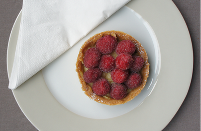 Tartelettes aux framboises, version classique