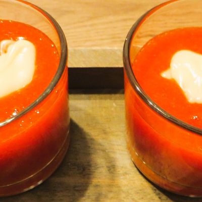 Soupe de fraises