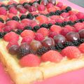 Tarte aux fruits rouges