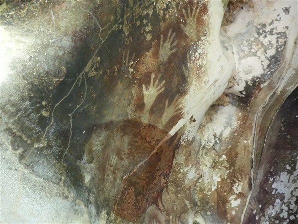 Voyage en Sulawesi - Visite du parc archéologique de Leang Leang et ses très anciennes peintures rupestres