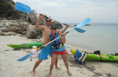 Mini croisière en kayak de mer à Bonifacio