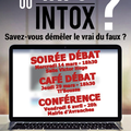 «Info ou Intox ?» cycle de conférence, soirée et café débat à Avranches • 14 et 29 mars et 6 avril 2018