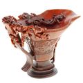 A Very Rare Rhinoceros Horn Cup From China, Sold at Hotel des Ventes in Geneva for a Record Price