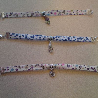 NOUVELLES CREAS : BRACELETS EN LIBERTY