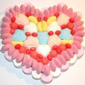 GATEAU de BONBONS coeur