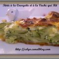 Tarte à la Courgette et à la Vache qui Rit