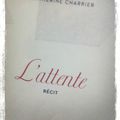 "L'attente" de Catherine Charrier