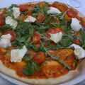 Pizza mozzarella tomate cerise