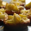 Tartelettes aux pommes et amandes