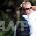 Englishman Simon Dyson competes in the 36th Hassan II golf trophy on November 9, 2008 in Rabat