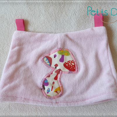 Bonnet bébé champignon