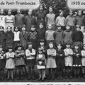 Ecole publique de Pont-Trambouze 1935 à 39