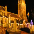 Les illuminations de l'eglise de Bernières-sur-mer