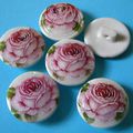 Boutons en porcelaine