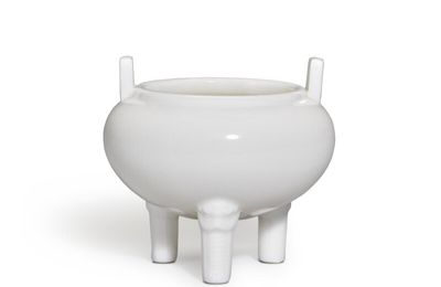 An archaistic Dehua censer, 17th-18th century