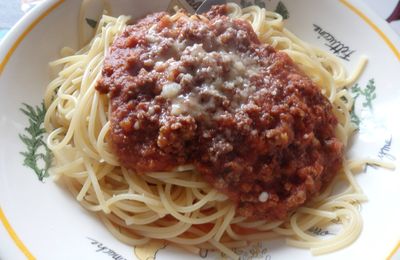 bolognaise d'enfer ! 
