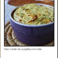 #193 - Gratin/Flan courgettes et ricotta