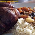 Tajine de souris d'agneau aux fruits secs