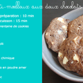 Cookies crousti-moelleux aux 2 chocolats