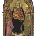 Giovanni dal Ponte, The Madonna and Child with Saints John the Baptist, Andrew, Anthony Abbot, and Nicholas of Bari