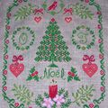 Sampler de Noël fini