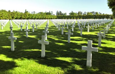 Visite du cimetière américain de Romagne-sous-Montfaucon le 17 mai 2020