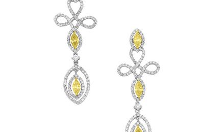Yellow diamond @ Doyle New York  