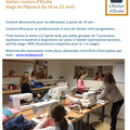 Stage de pâques à l'Atelier, lancez vous...cousez!