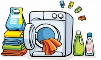  Il est rare que la buanderie dispose d’une pièce dédiée à l’entretien du linge ...pourtant; ailleurs, ce n'est guère deco  .... 