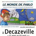 Article dans La Dépêche du Midi à propos de l'exposition "Le monde de Pablo" à Decazeville (Aveyron) du 22 mars au 3 avril 2016