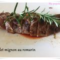 Filet mignon au romarin