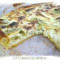 Tarte au poireaux et au chèvre frais