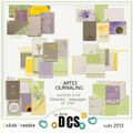 Cartes journaling assorties au dernier kit DCS