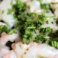 Carpaccio de langoustines pour bloggueuse pressée et exténuée!