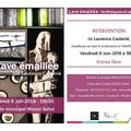 conférence sur la lave émaillée à Volvic