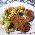 Nuggets de joues de lotte au parmesan et paprika