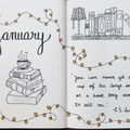 LE 26 JANVIER 2024 UNE NOUVELLE PAGE BULLET JOURNAL