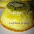 Petits gâteaux aux kiwis